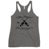 Stay Strapped Or Get Clapped Women's Racerback Tank